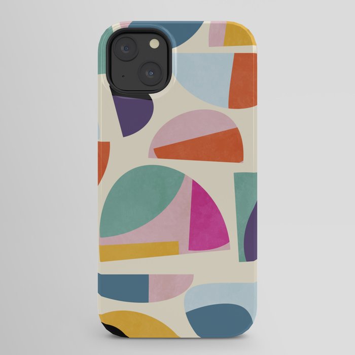 abstract modern mid century iPhone Case Gallery Image 22