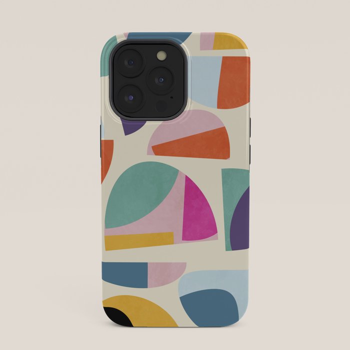 abstract modern mid century iPhone Case Gallery Image 35
