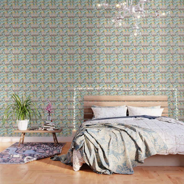 Retro Palm Springs III Wallpaper Gallery Image 3