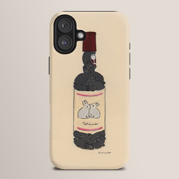 Bunny Wine iPhone Case Gallery Image 14