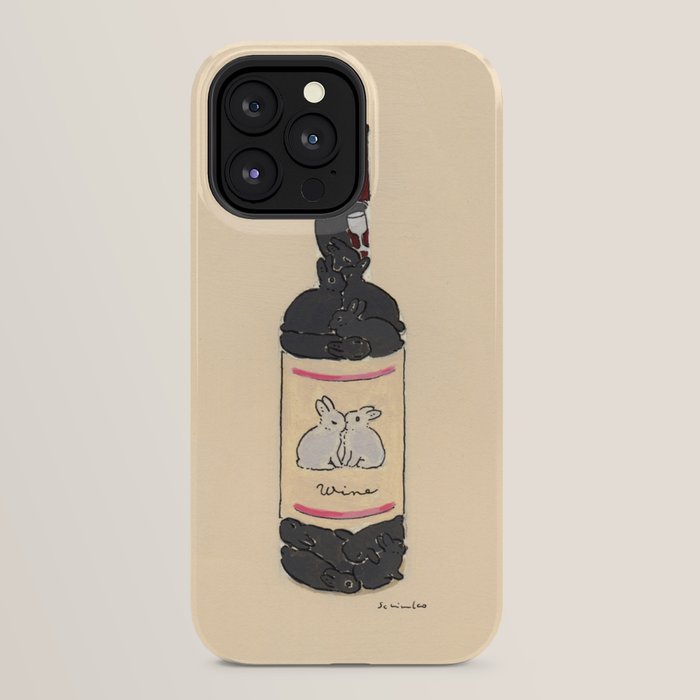 Bunny Wine iPhone Case Gallery Image 24