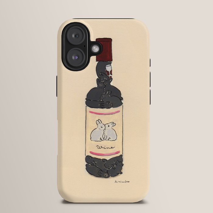 Bunny Wine iPhone Case Gallery Image 13