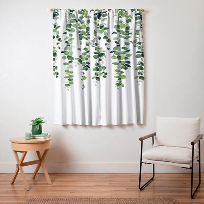 Eucalyptus Garland Window Curtain Gallery Image 3