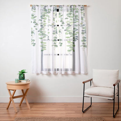 Eucalyptus Garland Window Curtain Gallery Image 19