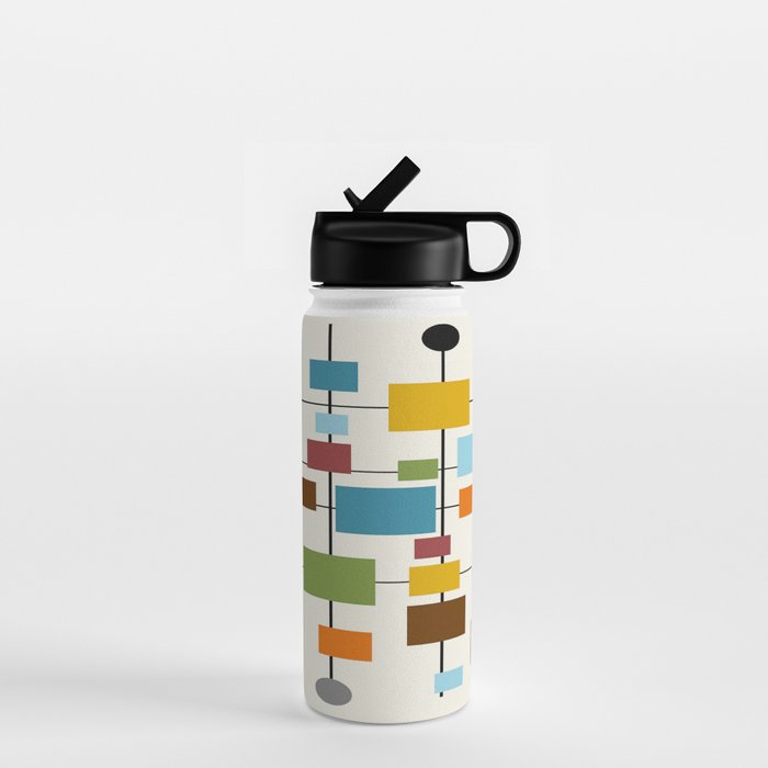 Mid-Century Modern Art 1.3 Water Bottle Gallery Image 1