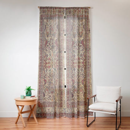 Lavar Kirman Southeast Persian Rug Print Window Curtain Gallery Image 16