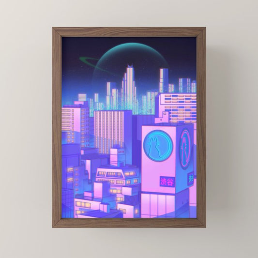 Space Shibuya Mini Art Print Gallery Image 2