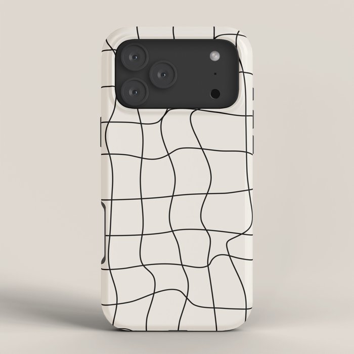 Warp Grid: Off-White Day Edition iPhone Case Gallery Image 4