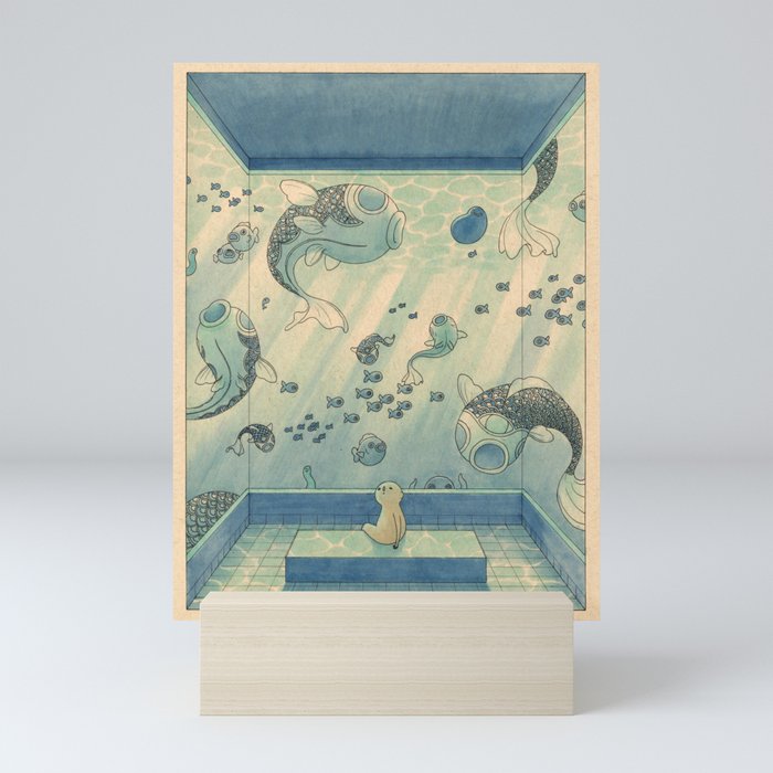 Blue Hours Mini Art Print Gallery Image 5