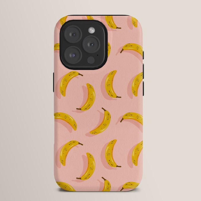 Banana Pattern - Blush iPhone Case Gallery Image 15