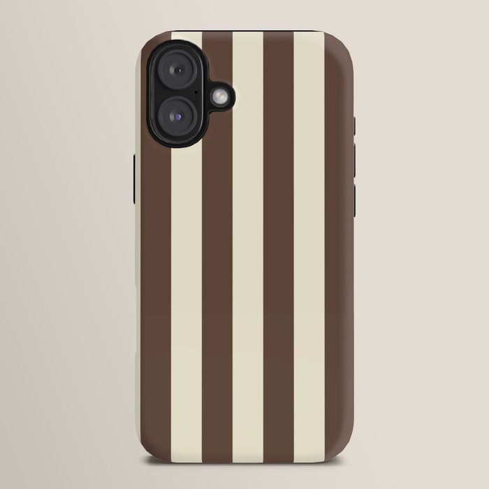 Stripes of Brown and Cream iPhone Case Gallery Image 14