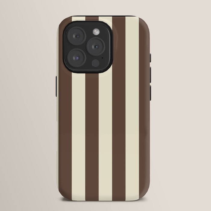 Stripes of Brown and Cream iPhone Case Gallery Image 15