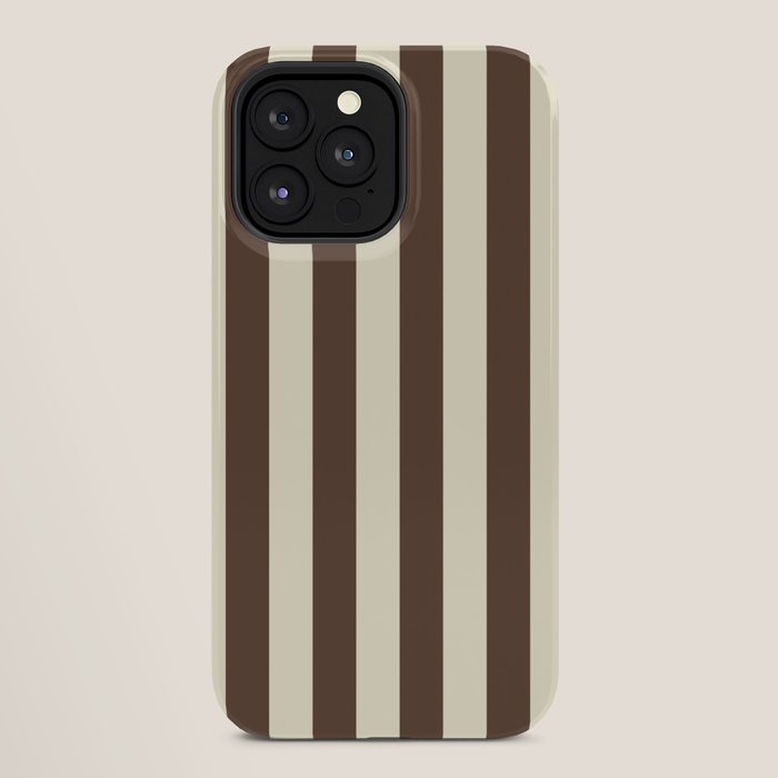 Stripes of Brown and Cream iPhone Case Gallery Image 28