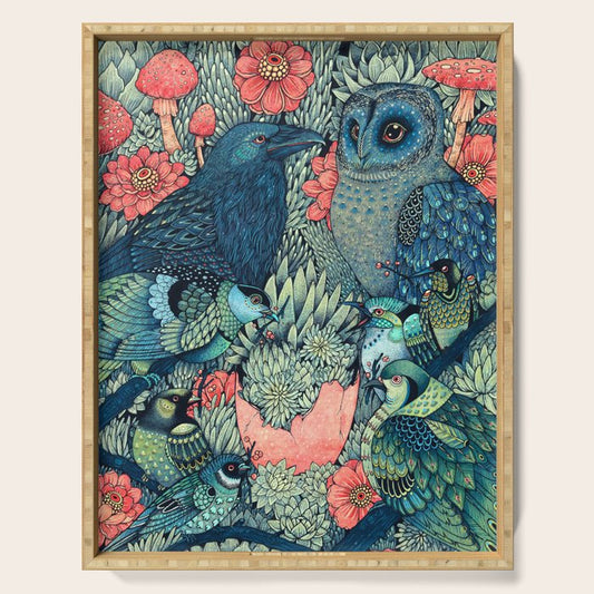 Cosmic Egg Serving Tray Gallery Image 1