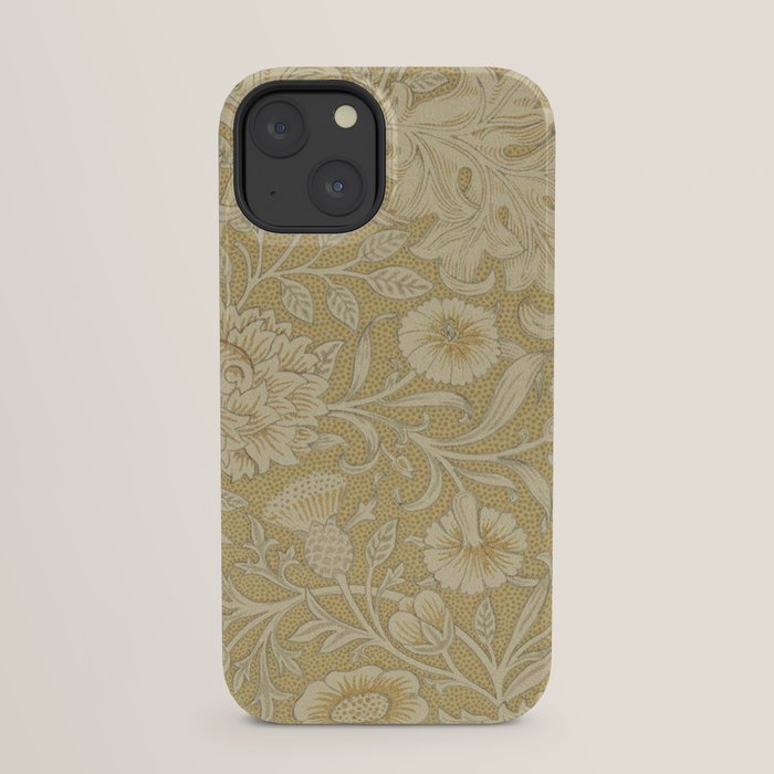 William Morris Double Bough Antique Gold iPhone Case Gallery Image 21