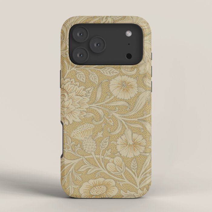 William Morris Double Bough Antique Gold iPhone Case Gallery Image 4