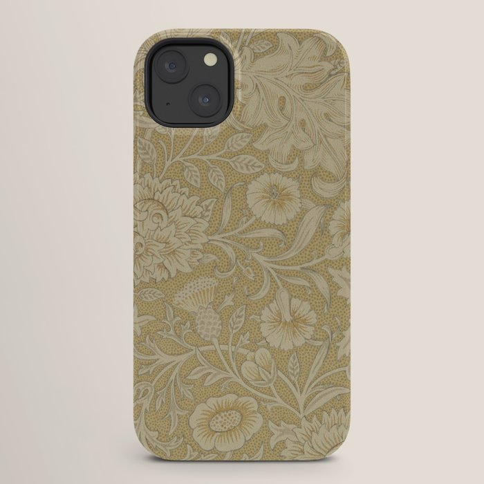 William Morris Double Bough Antique Gold iPhone Case Gallery Image 26