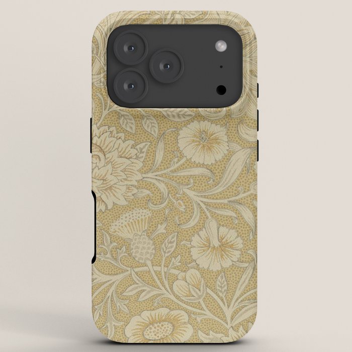 William Morris Double Bough Antique Gold iPhone Case Gallery Image 7