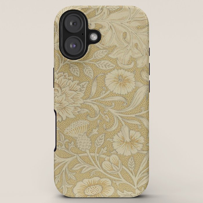 William Morris Double Bough Antique Gold iPhone Case Gallery Image 5