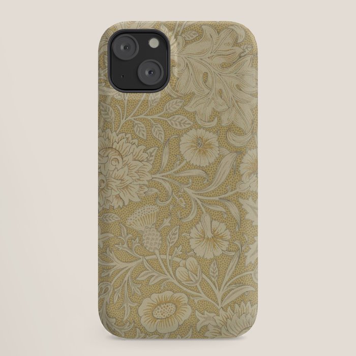 William Morris Double Bough Antique Gold iPhone Case Gallery Image 18
