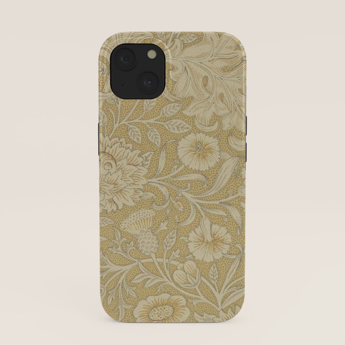 William Morris Double Bough Antique Gold iPhone Case Gallery Image 37