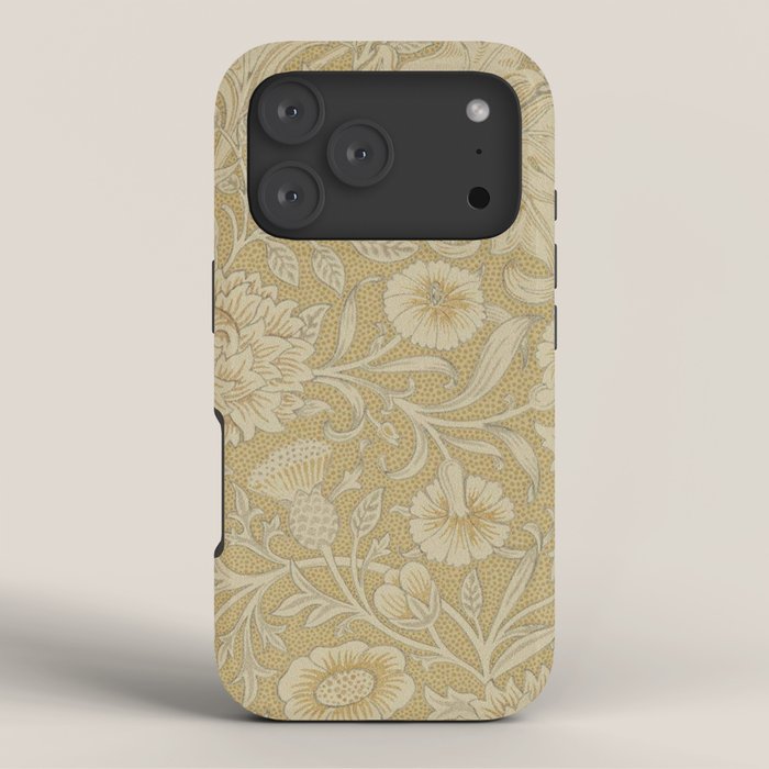 William Morris Double Bough Antique Gold iPhone Case Gallery Image 3