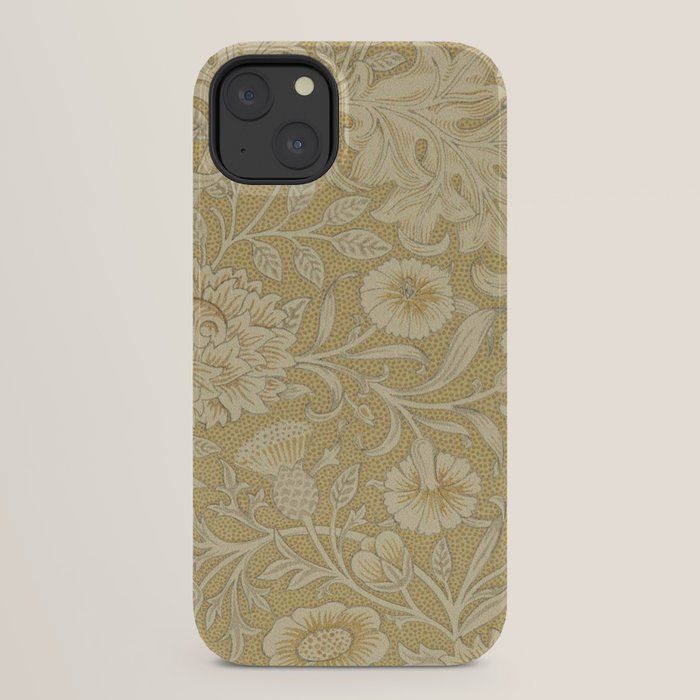 William Morris Double Bough Antique Gold iPhone Case Gallery Image 22