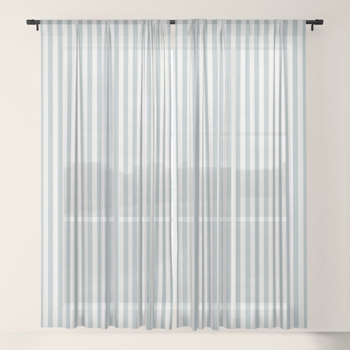 CoastL Stripe . Blue Window Curtain Gallery Image 21