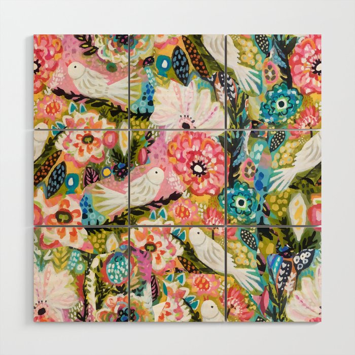 BOHEMIAN BIRDS Wood Wall Art Gallery Image 3