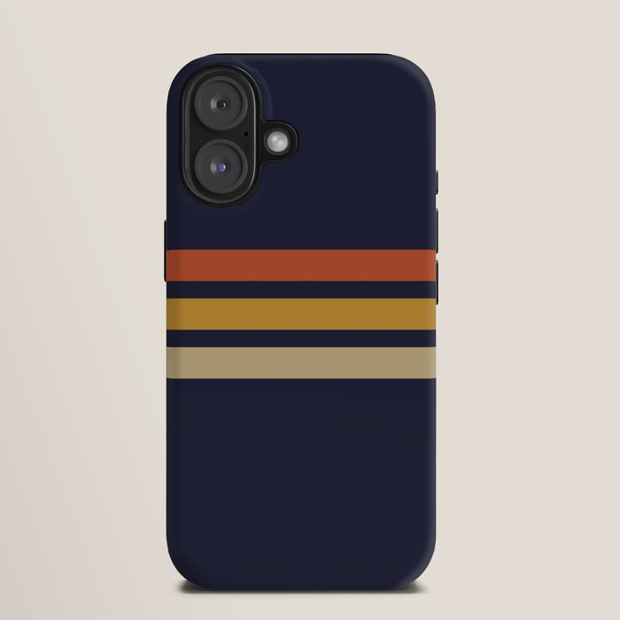 Vintage Retro Stripes iPhone Case Gallery Image 9