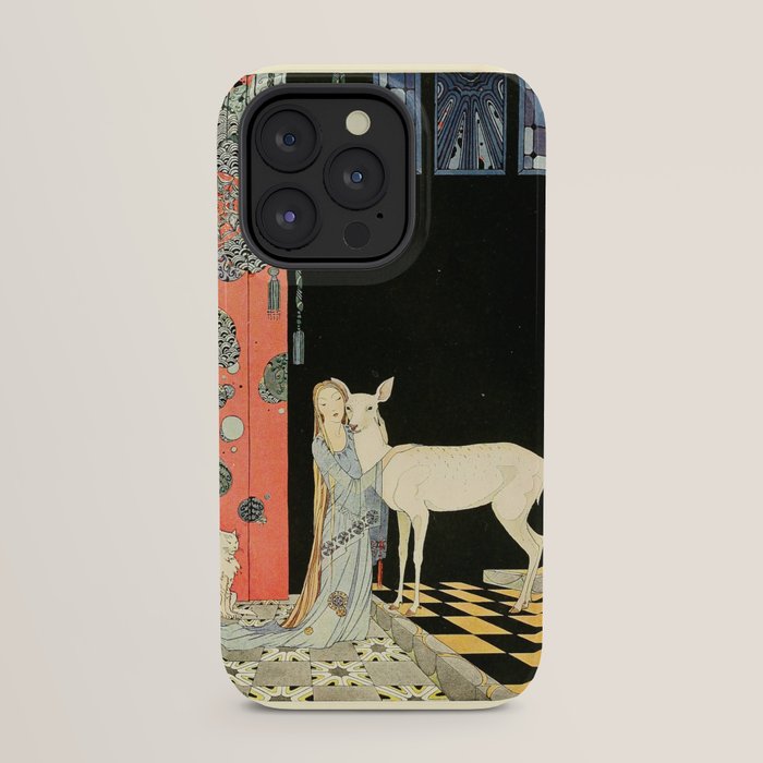 Art by Virginia Frances Sterrett from "Old French Fairy Tales," 1920 iPhone Case Gallery Image 23