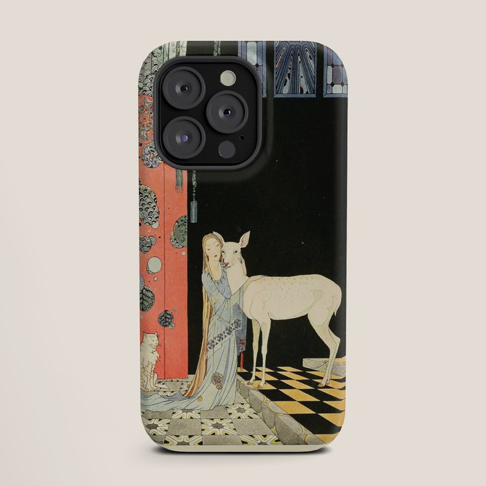 Art by Virginia Frances Sterrett from "Old French Fairy Tales," 1920 iPhone Case Gallery Image 19