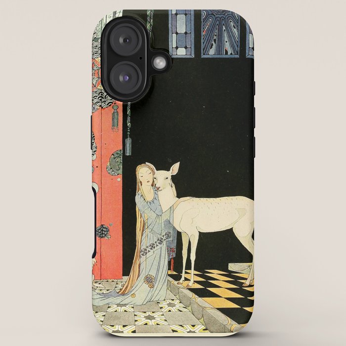 Art by Virginia Frances Sterrett from "Old French Fairy Tales," 1920 iPhone Case Gallery Image 5