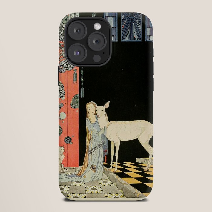 Art by Virginia Frances Sterrett from "Old French Fairy Tales," 1920 iPhone Case Gallery Image 12