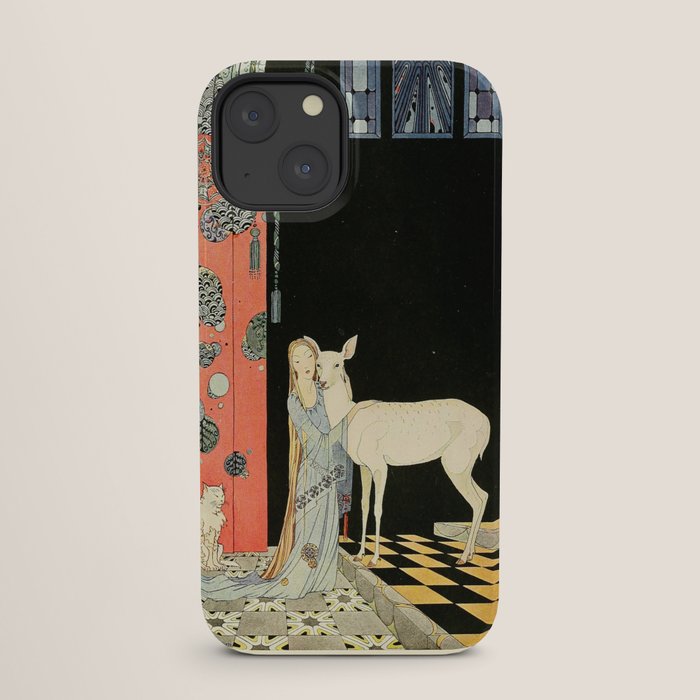 Art by Virginia Frances Sterrett from "Old French Fairy Tales," 1920 iPhone Case Gallery Image 25