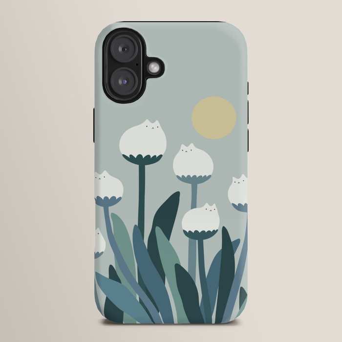 Cat and Plant 76 iPhone Case Gallery Image 14