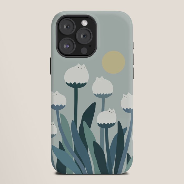 Cat and Plant 76 iPhone Case Gallery Image 12