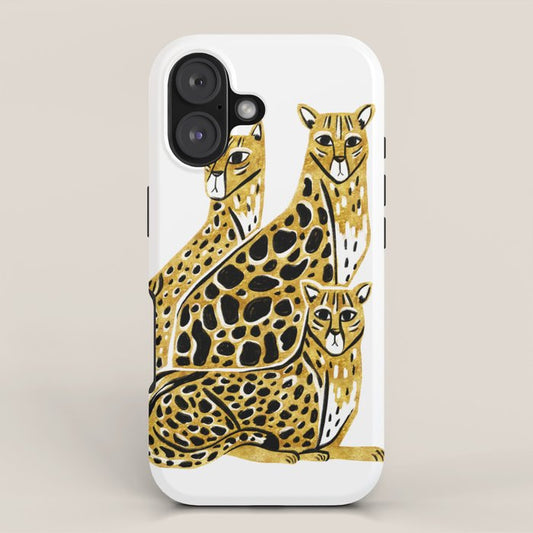 Gold Cheetahs iPhone Case Gallery Image 1