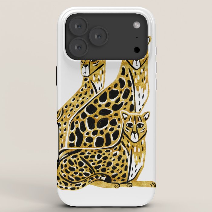 Gold Cheetahs iPhone Case Gallery Image 8