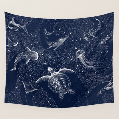 Cosmic Ocean Wall Tapestry Gallery Image 3