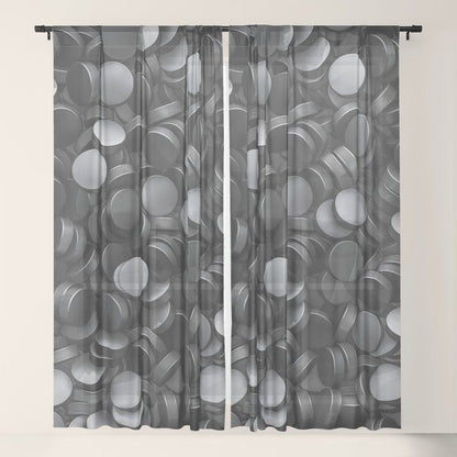 Hockey pucks Window Curtain Gallery Image 21