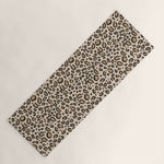 Leopard print - classic cheetah print, animal print Yoga Mat Gallery Image 1