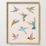 Hummingbirds Serving Tray Gallery Image 1