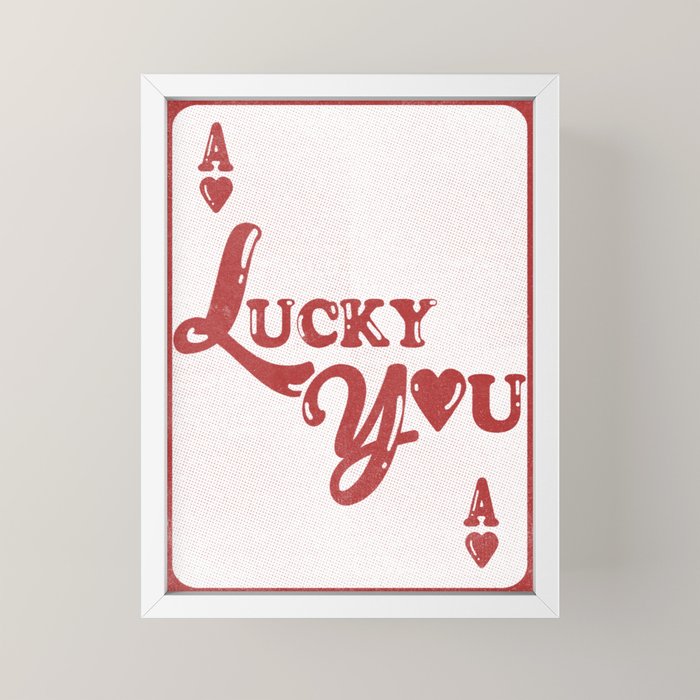 Lucky You Mini Art Print Gallery Image 4