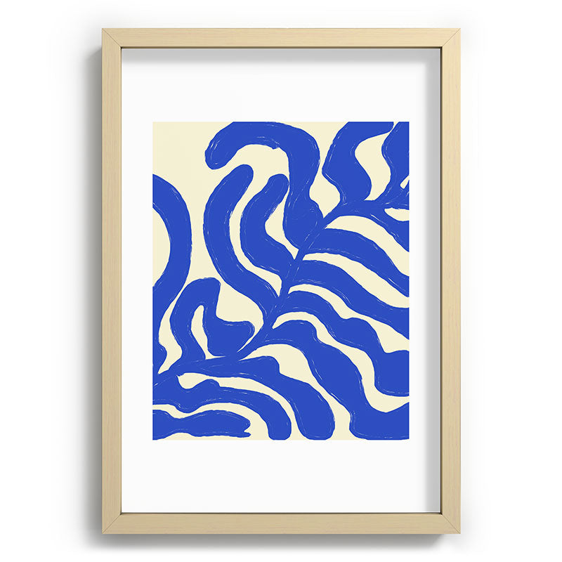 matisse blue leaves Framed Art Print Gallery Image 97
