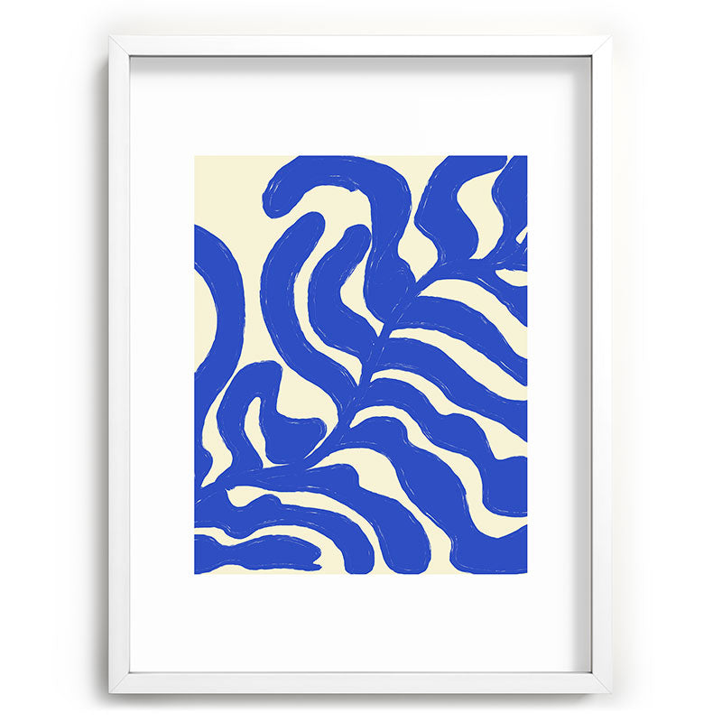 matisse blue leaves Framed Art Print Gallery Image 107