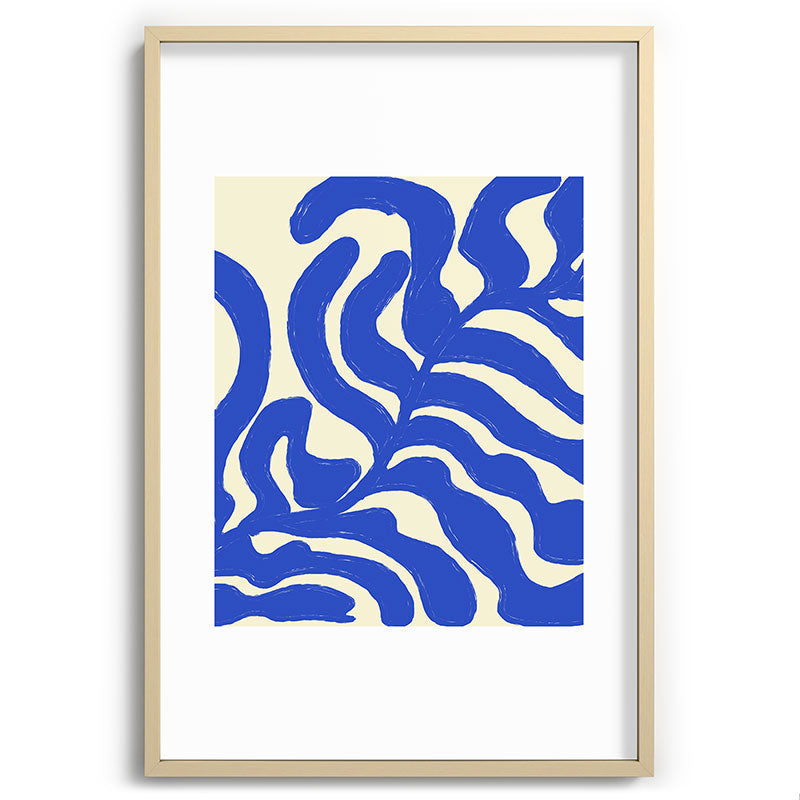 matisse blue leaves Framed Art Print Gallery Image 102