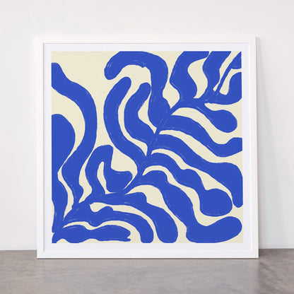 matisse blue leaves Framed Art Print Gallery Image 87