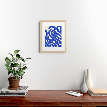 matisse blue leaves Framed Art Print Gallery Image 25