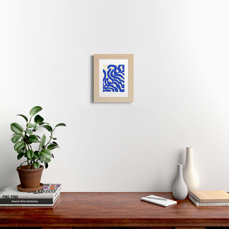 matisse blue leaves Framed Art Print Gallery Image 61